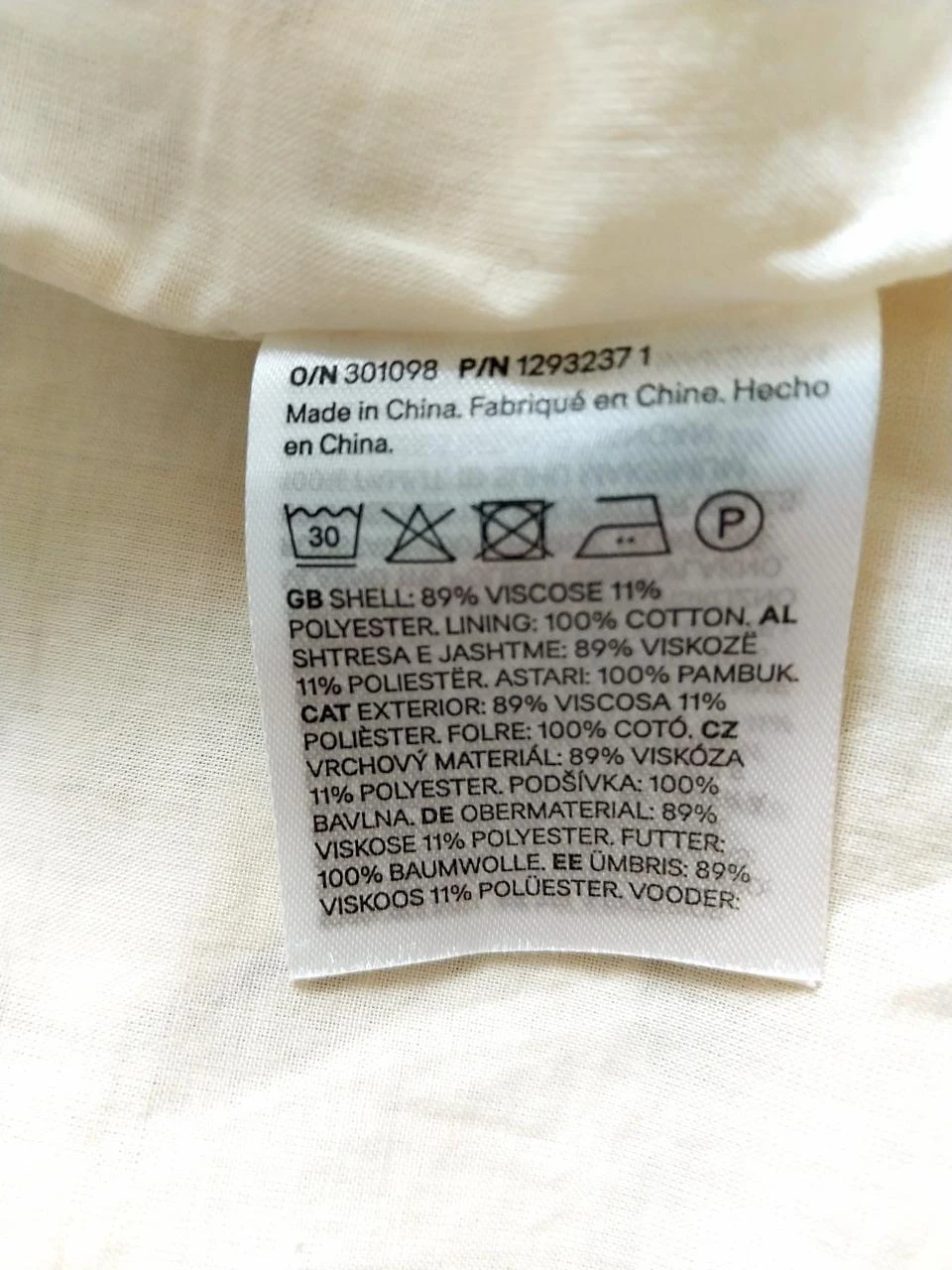 Top habillé drapé imprimé exotique H&M Taille 36 neuf – photo 15